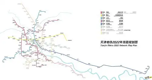 天津地铁线路图运营时间票价站点查询下载
