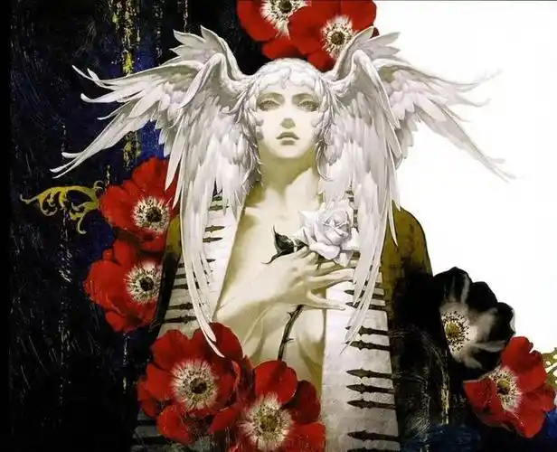 极致的死亡美学,这华丽的血腥太瘆人|恶魔城|插画家|天野喜孝|吸血鬼