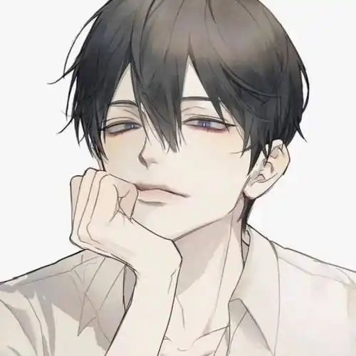 绝美男头动漫男生头像希望你天天很快乐