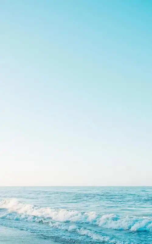 蔚蓝的海洋景色,高清图片,手机壁纸