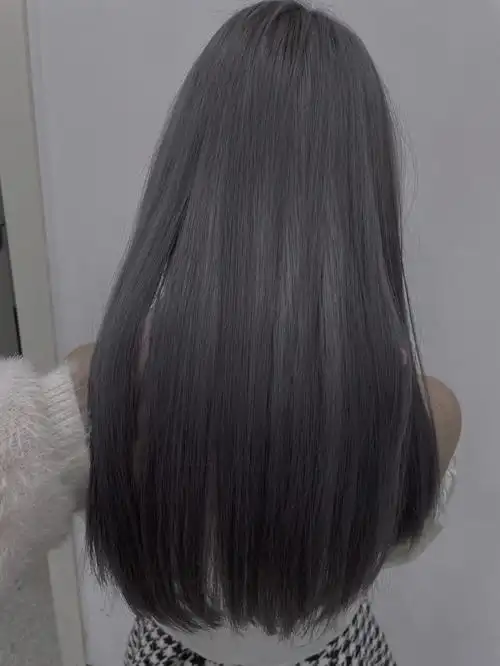 雾感紫灰色超仙女发色