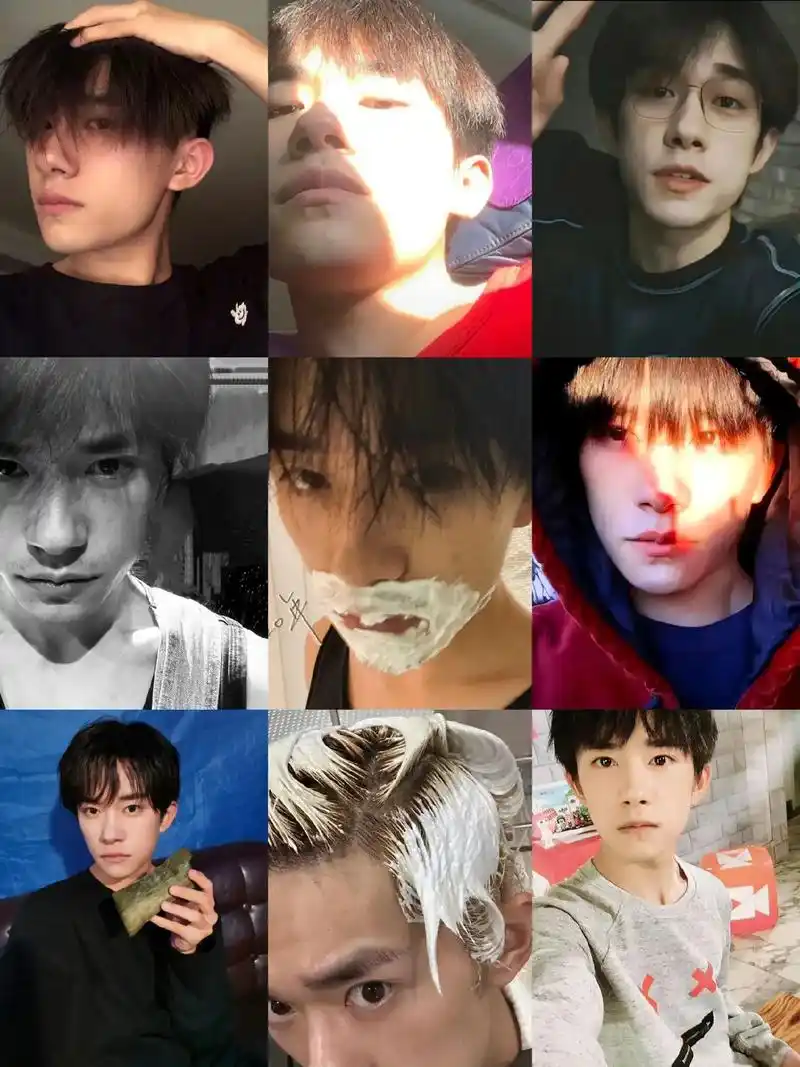 那些自拍角度的烊烊#易烊千玺 #以前vs现在 #养成系#易烊 - 抖音