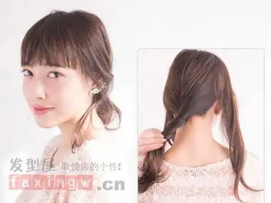 如何扎头发简单好看100种高马尾的(马尾卷发发型图片么扎马尾好看)