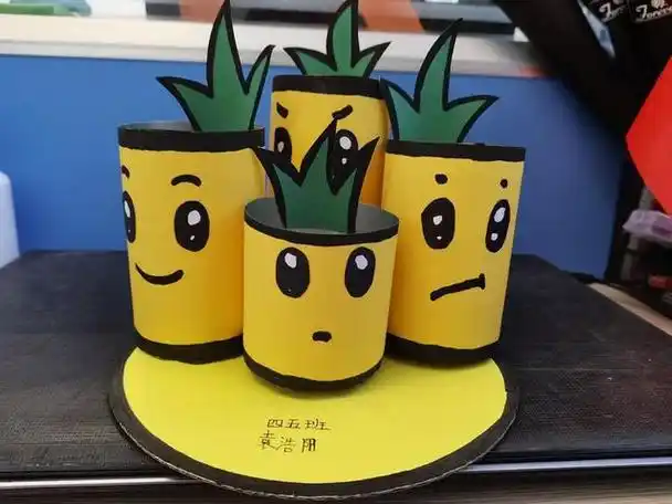 笔筒轻黏土手工制作(自制笔筒浐灞第十二小学四年级劳动教育课外实践