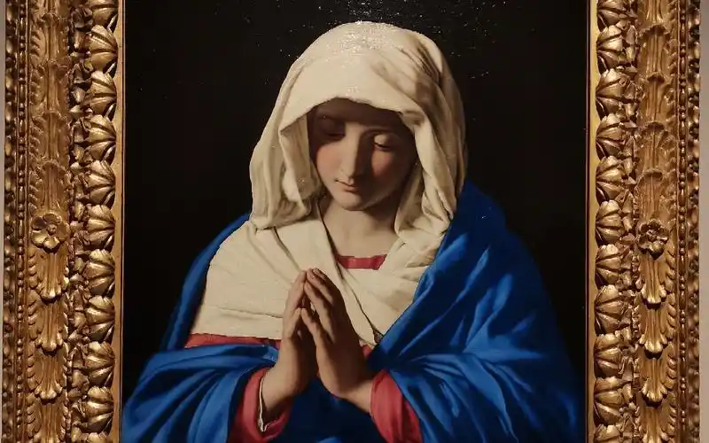 祈祷的圣母与抹大拉的玛利亚