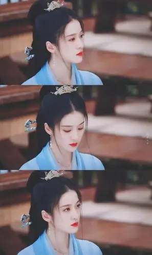 她的古装扮也是相当的美艳,小编首先注意到她的是陈晓版的《神雕侠侣