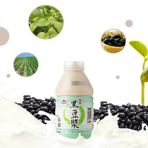 台湾进口正康黑豆浆330ml豆奶植物蛋白饮料早餐营养无添加6瓶装