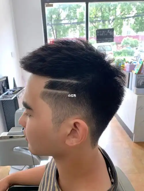 男生发型|时尚潮男短发发型|男士短发06,帅气飞机头短发造型 酷炫个性