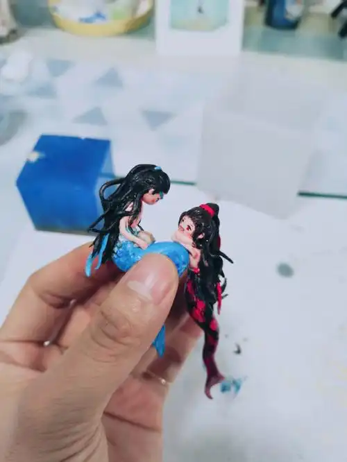 做了人鱼版的羡羡和二哥哥