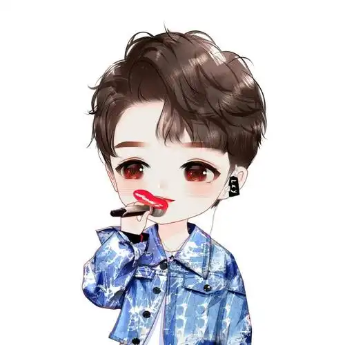 男生头像清新阳光少年可爱减龄男生卡通头像