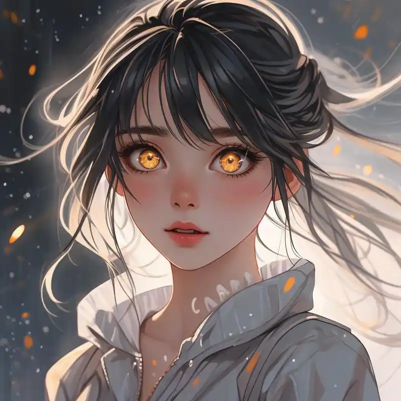 97动漫风女孩头像精选 动漫里的女孩总是那么梦幻与可爱,每一个头像