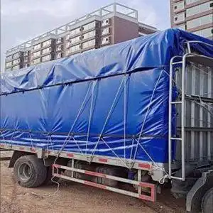高栏轻卡货车篷布耐磨4米2/6米8/9米6防雨布货车刀刮油布防雨苫布