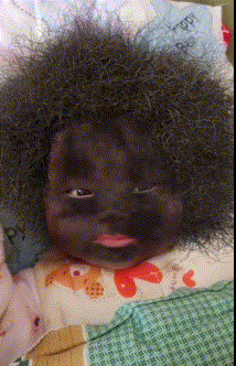 搞笑gif趣图:一看就是奶奶带大的娃,舞力了得.哈哈哈