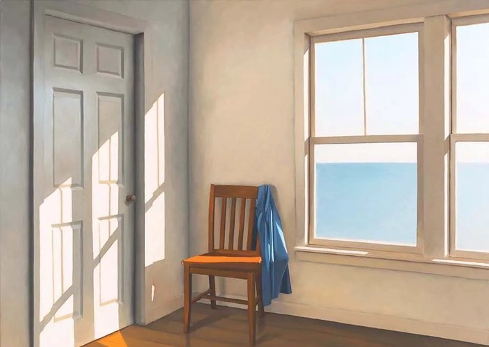 一扇窗户,一把椅子,一束阳光,成就了这位了不起的画家