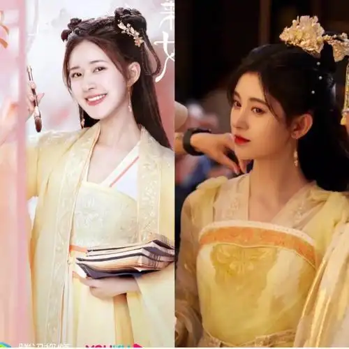 赵露思和鞠婧祎 都是超美的,两位姐姐