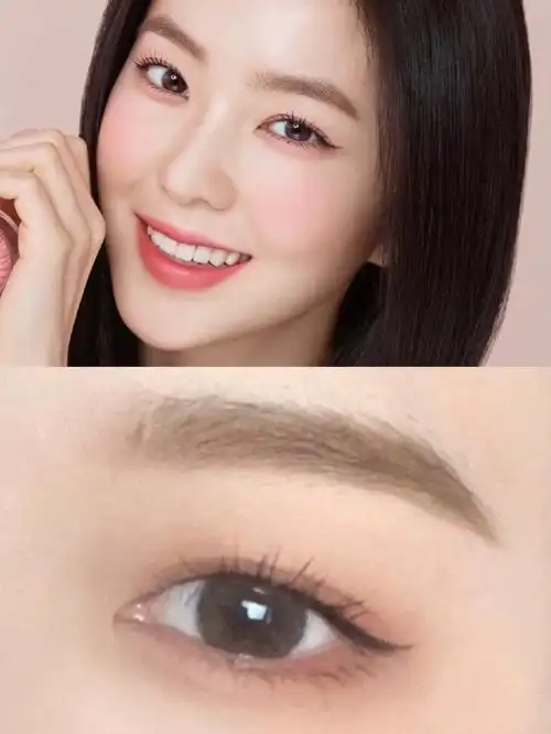 裴珠泫仿妆元气满满的清透眼妆