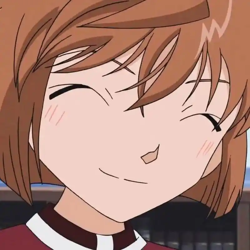 名侦探柯南里的灰原哀头像 你爱了吗?