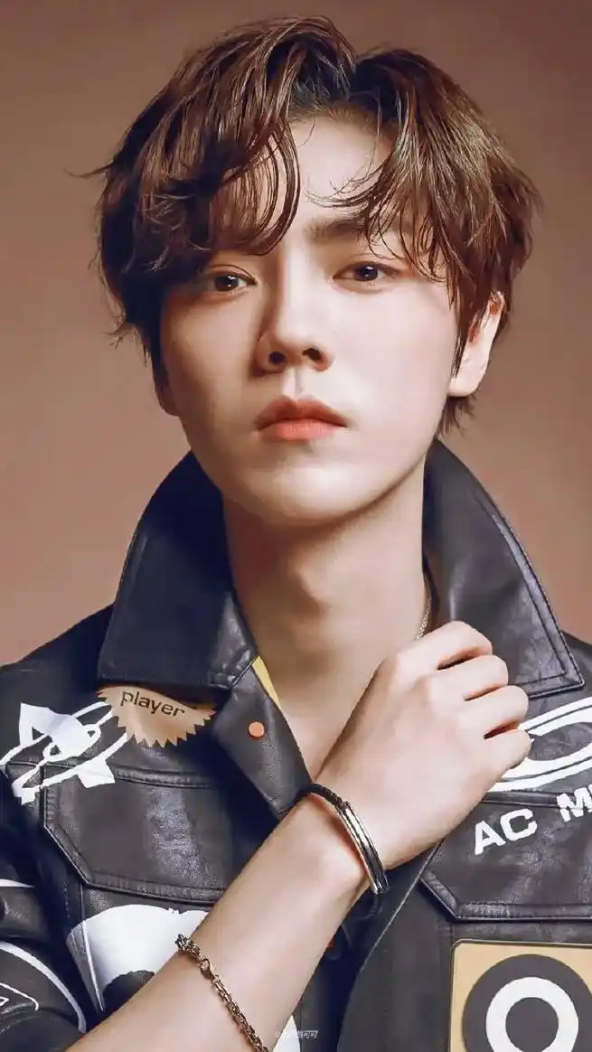 今天分享鹿哥的酷帅图,还是一句词"帅"#鹿晗 #神仙图片 # - 抖音