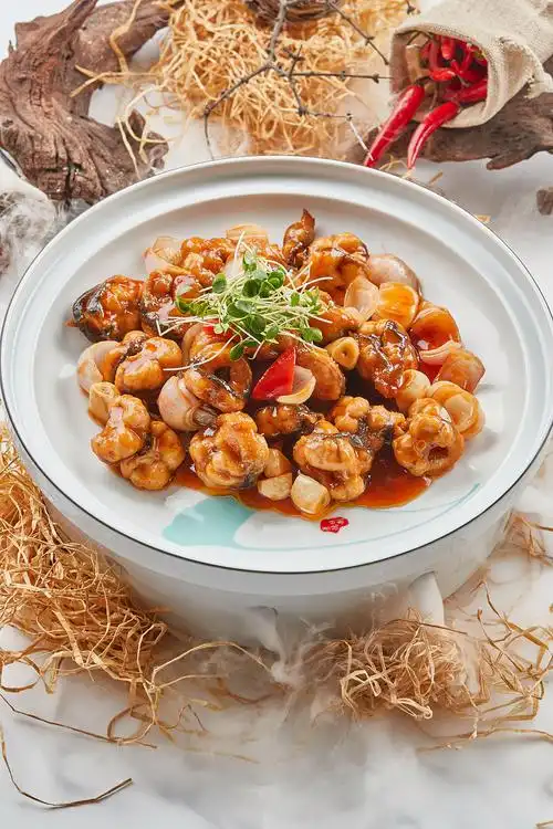 一些白色背景的菜品拍摄