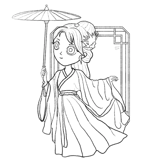 古风q版小形象|插画|创作习作|乔小木 - 原创作品 - 站酷 (zcool)