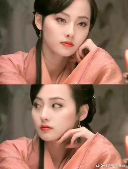 张嘉倪有着一双美丽迷人的桃花眼