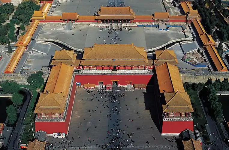 紫禁城航拍 空中看北景 [转载自]马文晓的博客