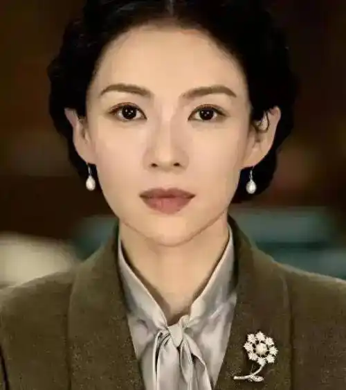 章子怡的眼睛是她五官的亮点.