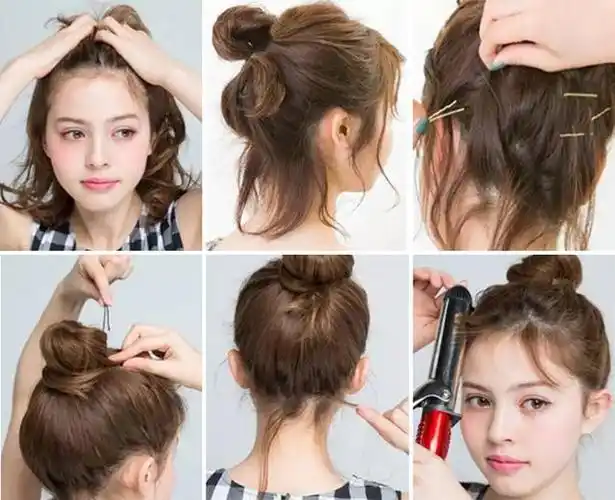 2018丸子头才是最美扎发,明星们都在扎,长,短发都适合