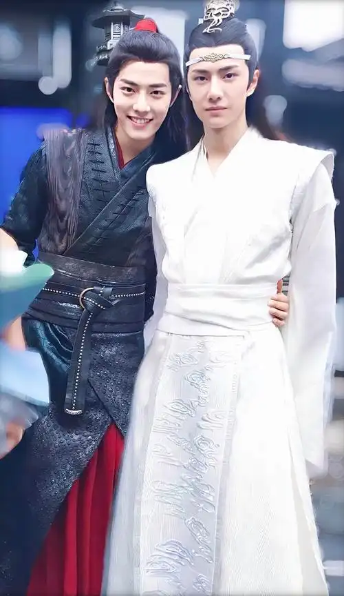 王一博肖战博君一肖图片来自网络侵