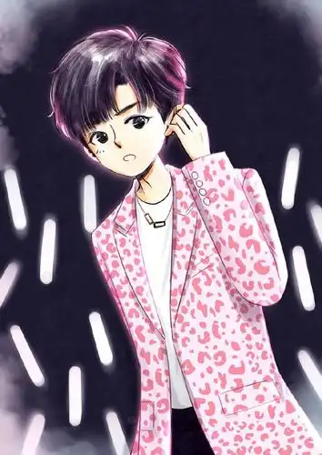 饭绘王源成年演唱会造型图 漫画版源哥可爱与刚并存