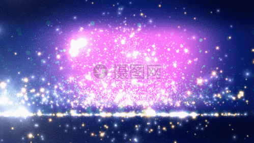 绚丽粒子动画背景gif图片素材
