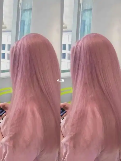 6315我后悔染_发色_显白_接头发_雾霾_粉紫色_发型_显气质_美发