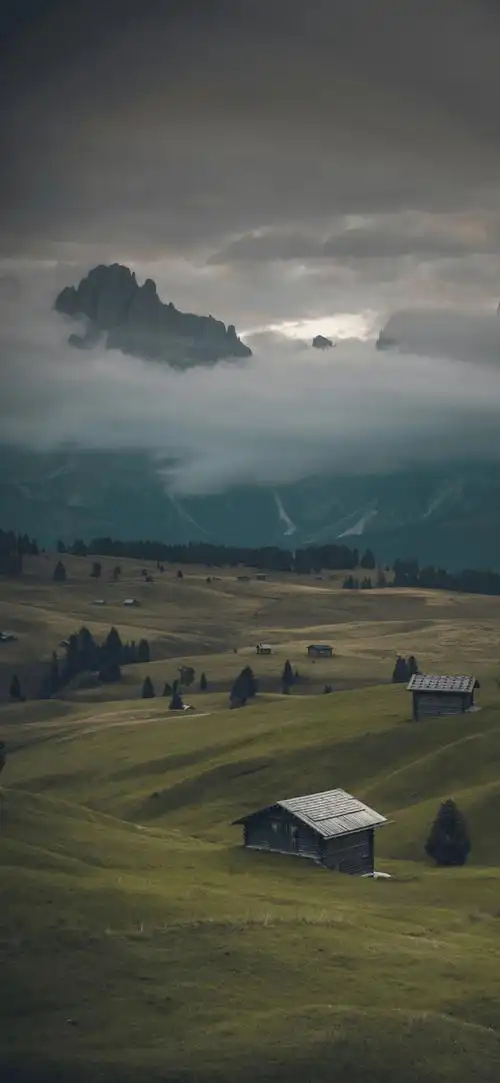 意境风景壁纸 chiikawa手机壁纸_唯美