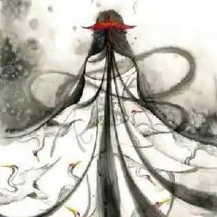 女生古风头像背影神秘