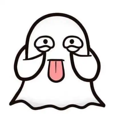 鬼脸长舌头简笔画