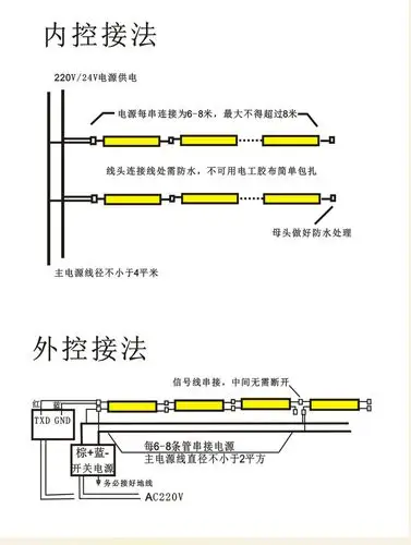 led护栏管灯条楼体亮化led铝合金线条灯铝糟藏线无缝对接单色跑马