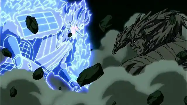 火影忍者经典战役,宇智波斑vs千手柱间!