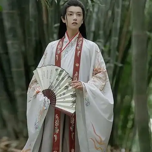 古风男装成人汉服男款套装仙气古装男生帅气飘逸明制夏秋学生新款