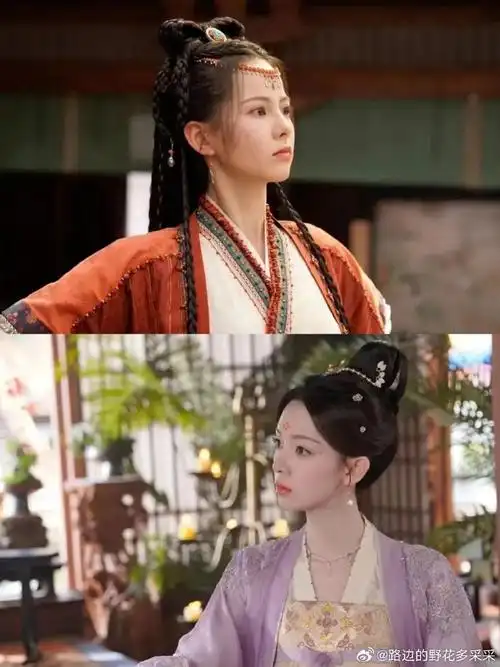 颜心记超话#宋轶#    花间令女主换脸1次!这剧女主换脸8次!