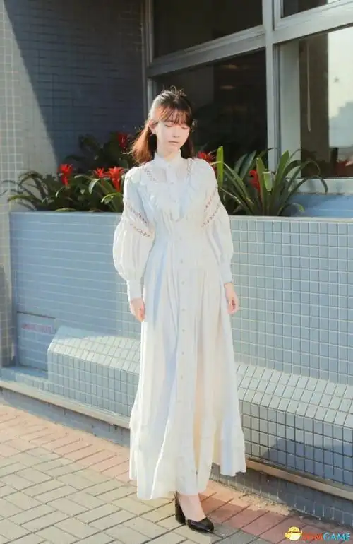 韩国第一美少女yurisa最新美照身着白裙清纯可爱