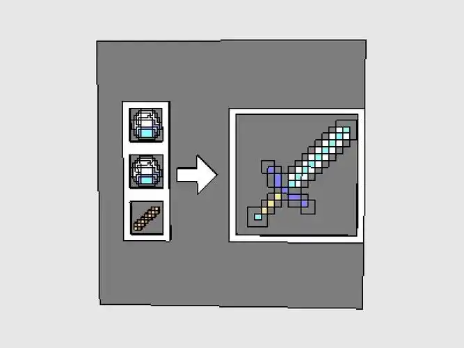 我的世界钻石剑