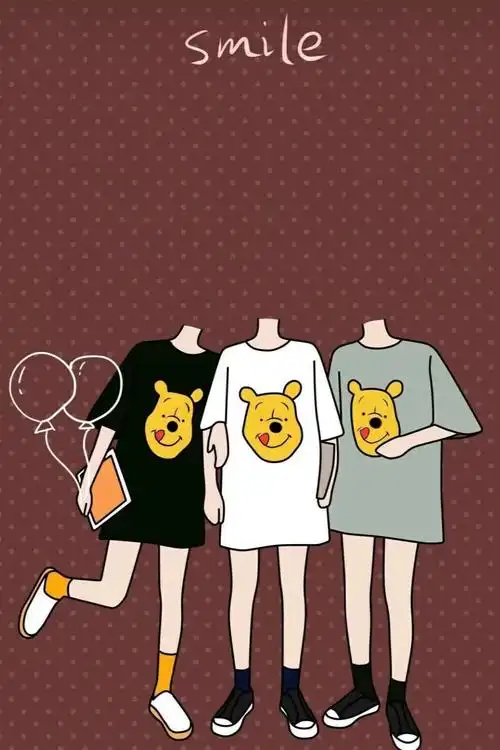 三人闺蜜p图素材