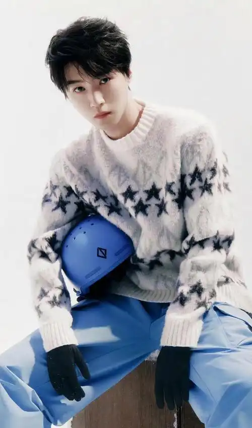 王俊凯滑雪服时尚大片公开,粉丝评价:时尚的完成度全靠脸