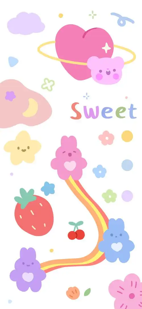 少女心爆棚超可爱手绘壁纸第一辑