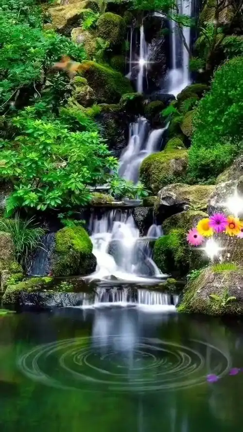 大自然里的山青水秀!鸟语花香欣赏