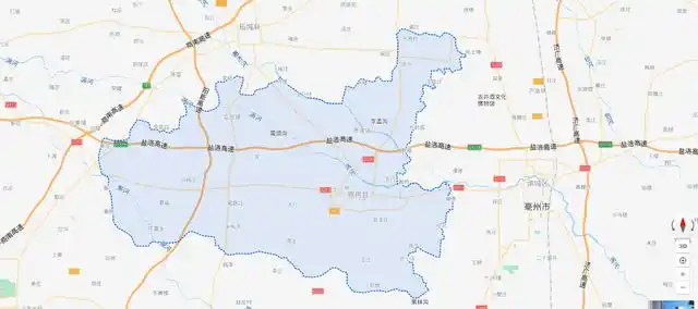 鹿邑县电子地图