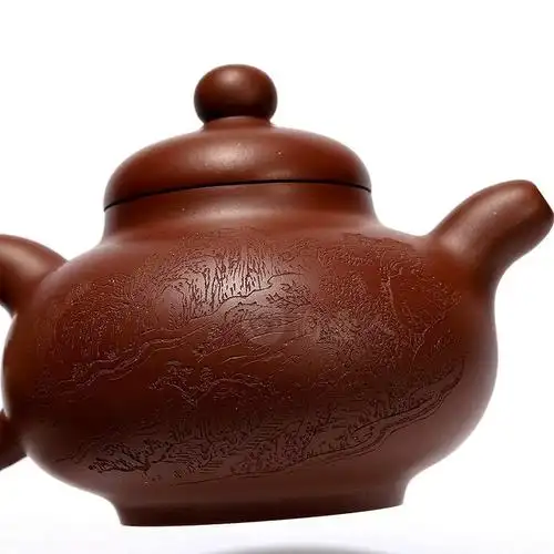 宜兴名家王福君紫砂壶作品《漱泉壶》原矿全手工优惠全场包邮真品