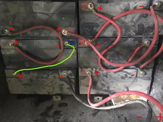 关于电瓶电路接线的问题
