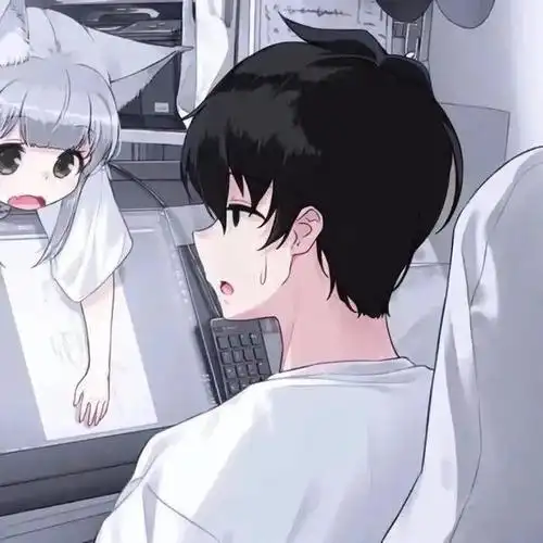 情侣头像‖自卑溢出来就变成了安静和温柔