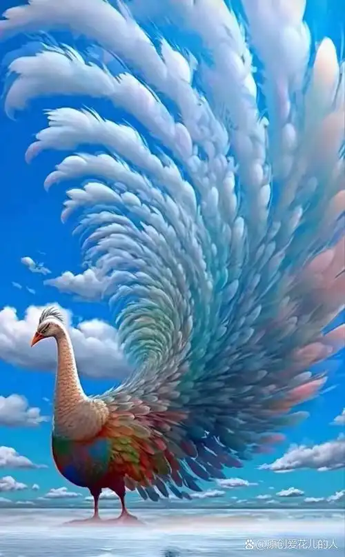 漂亮的孔雀开屏图片!